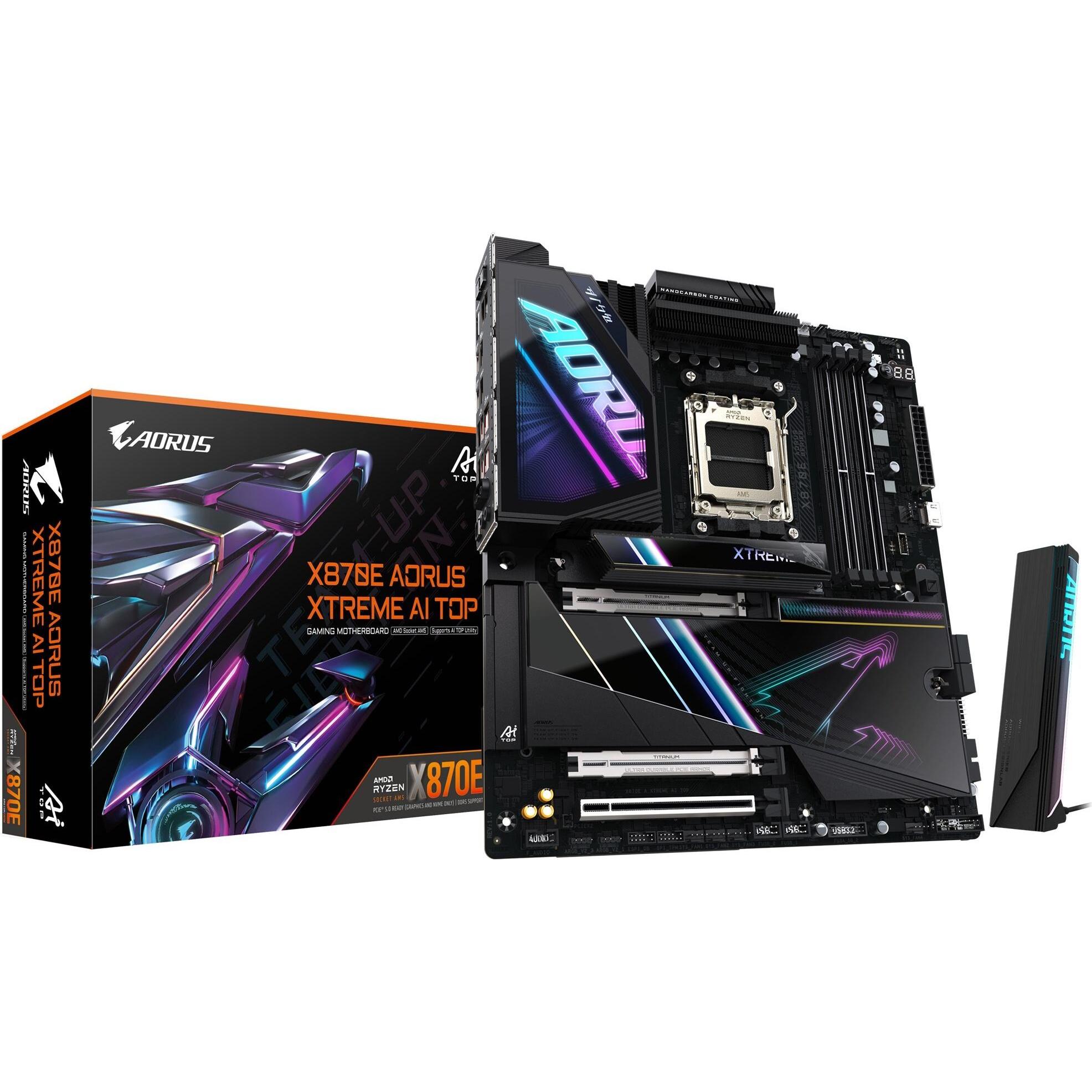 Gigabyte X870e Aorus Xtreme Ai Top (AM5, AMD X870E, E-ATX), Mainboard