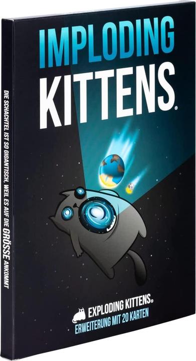 Produktbild Asmodée Imploding Kittens (Italian Ed.) (Italienisch, 2 - 6 Spieler)