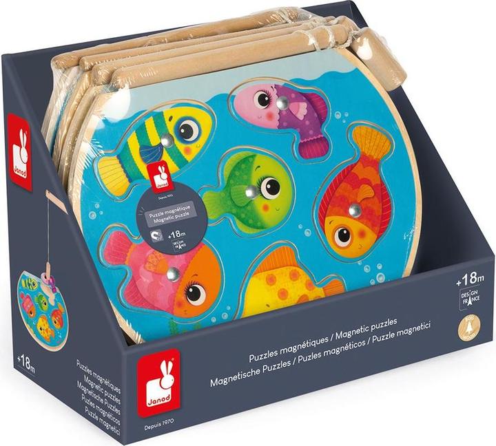 Produktbild Janod Fischglas (Deutsch, Englisch, Französisch, Italienisch, Schweizerdeutsch)