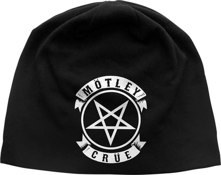 Produktbild Motley Crue Pentagramm Mütze Erwachsene (One Size)