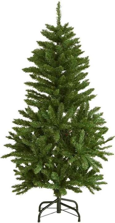 Produktbild vidaXL Weihnachtsbaum Klappbar LED Beleuchtet Christbaum Tannenbaum Deko 150cm (150 cm)