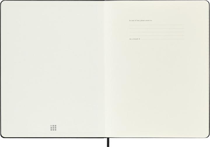 Produktbild Moleskine Notizkalender (19 x 25 cm, Englisch)