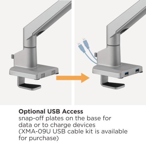 Image du produit Max Hauri Bras de moniteur avec compensation de poids (Tables, 32", 9 kg)