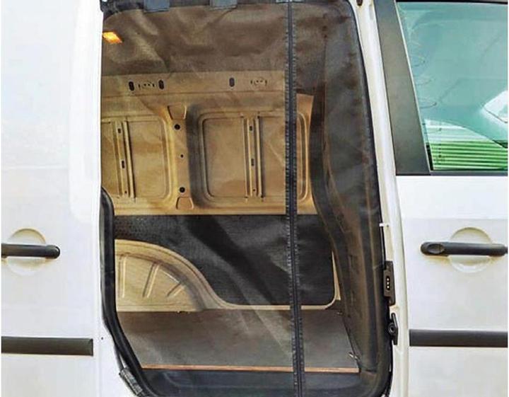 Actual product image VanQuito Mosquito net with sliding doors, right