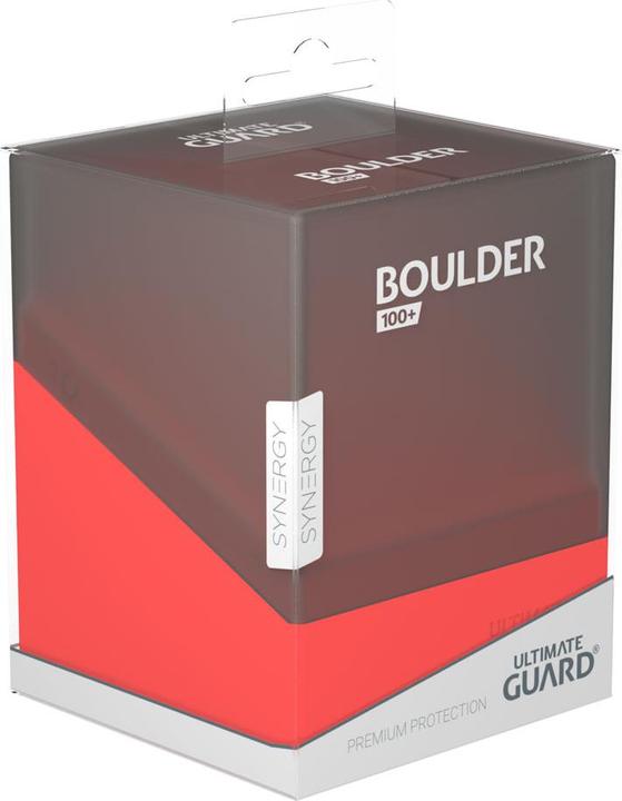 Produktbild Ultimate Guard Boulder Deck Case 100+ SYNERGY Schwarz/Rot