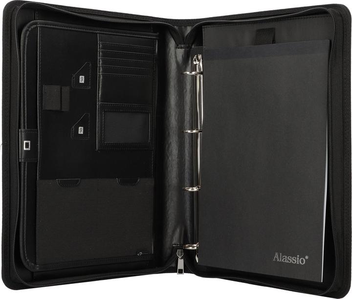 Produktbild Alassio Orgamappe RPET, A4, recyceltes PET, anthrazit (A4, 1 x)