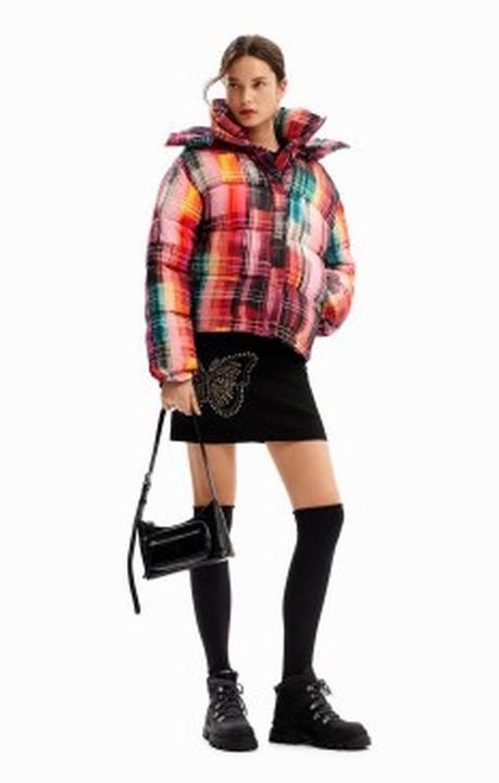Actual product image Desigual Woven Padded Short Overcoat