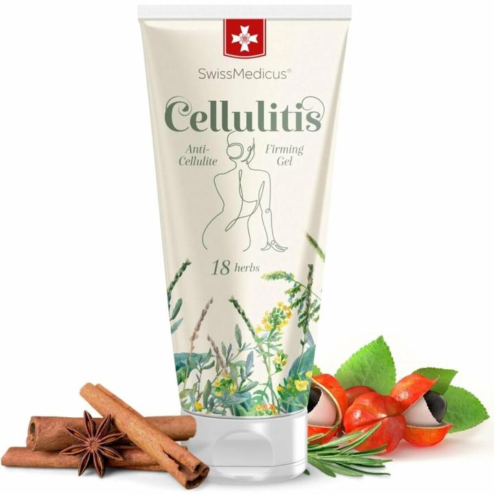 Actual product image Herbamedicus Swissmedicus Cellulitis Gel, 200 ml (Body cream, 200 ml)
