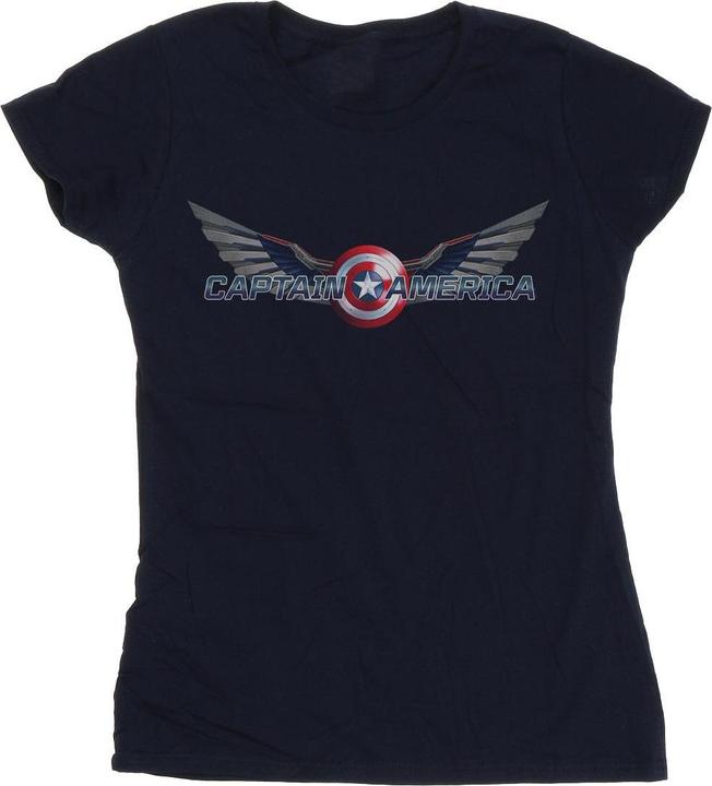Produktbild Falcon And The Winter Soldier Captain America Logo TShirt (S)