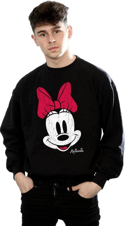 Produktbild Disney Minnie Mouse Distressed Face Sweatshirt (L)