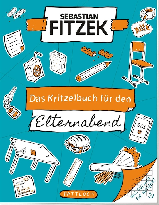 Produktbild Das Kritzelbuch für den Elternabend (Deutsch, Sebastian Fitzek, Jörn 'Stolli' Stollmann, 2024)