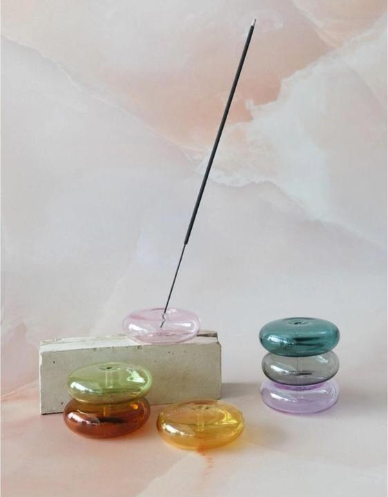 Produktbild Botanic Räucherstäbchenhalter Glas Bubble