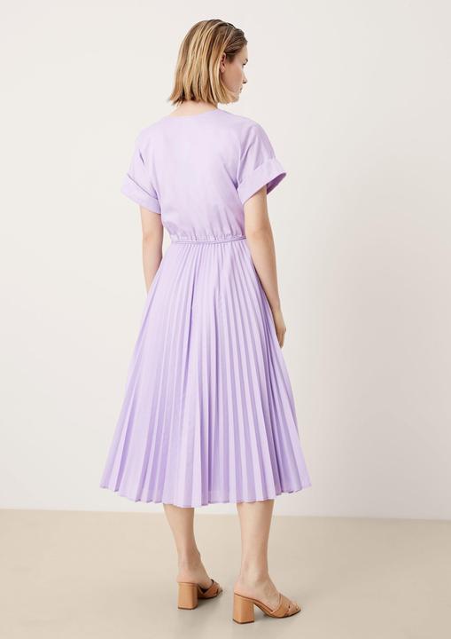 Image du produit s.Oliver Kleid Wickelkleid mit Plisseerock (40)
