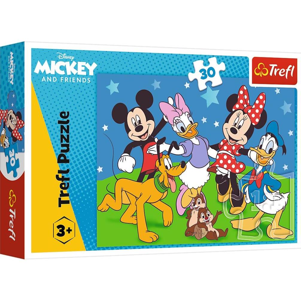 Trefl Multicolore Puzzle 30 - Topolino Disney (30 Pezzi)