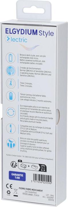 Image du produit Elgydium Style Electric Toothbrush Navy Blue