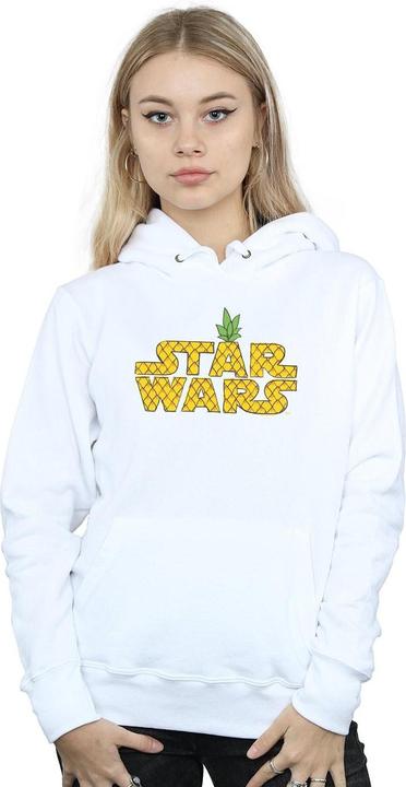 Actual product image Star Wars Womens/Ladies Pineapple Logo Hoodie (XXL)