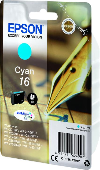 Produktbild Epson 16 DuraBrite Ultra (C)