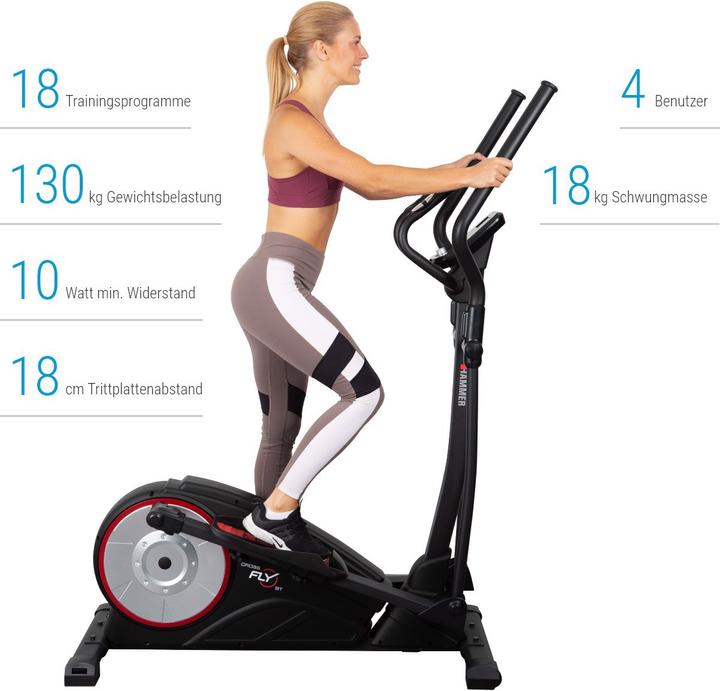 Actual product image Hammer Fitness Crossfly BT