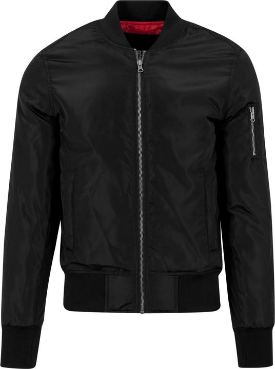 Actual product image Urban Classics Mens Plain Bomber Jacket (S)