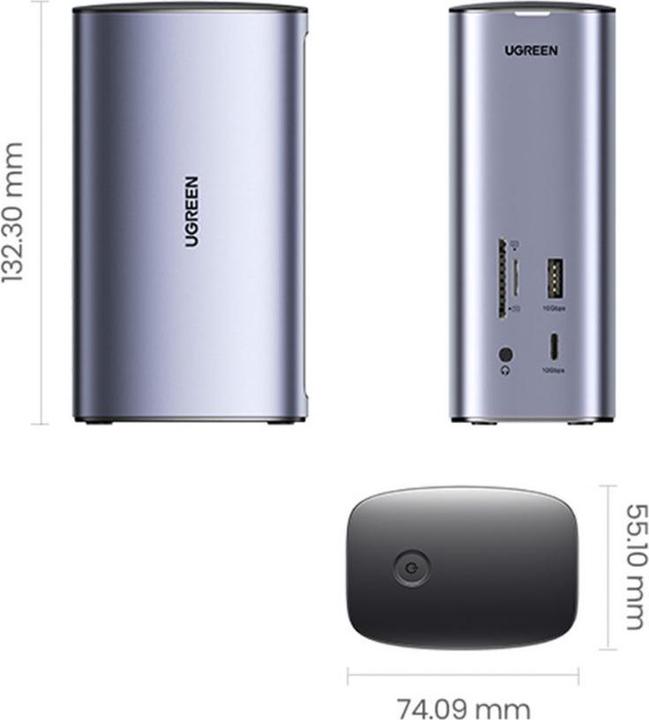 Actual product image Ugreen Multi (USB-C, 12 Ports)