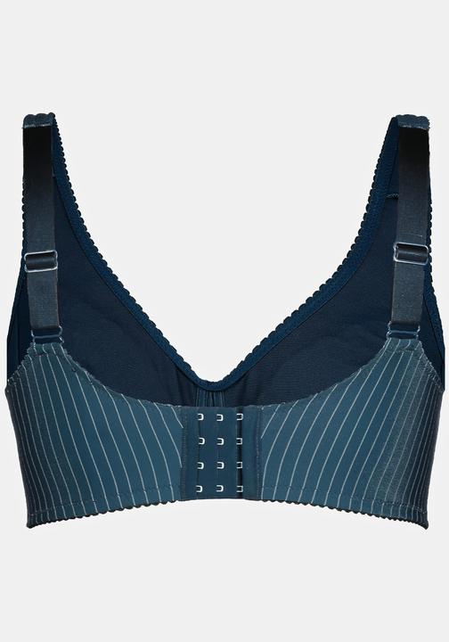 Actual product image Ulla Popken Kelly Pinstripe Support Bra (Single pack, 100 E)