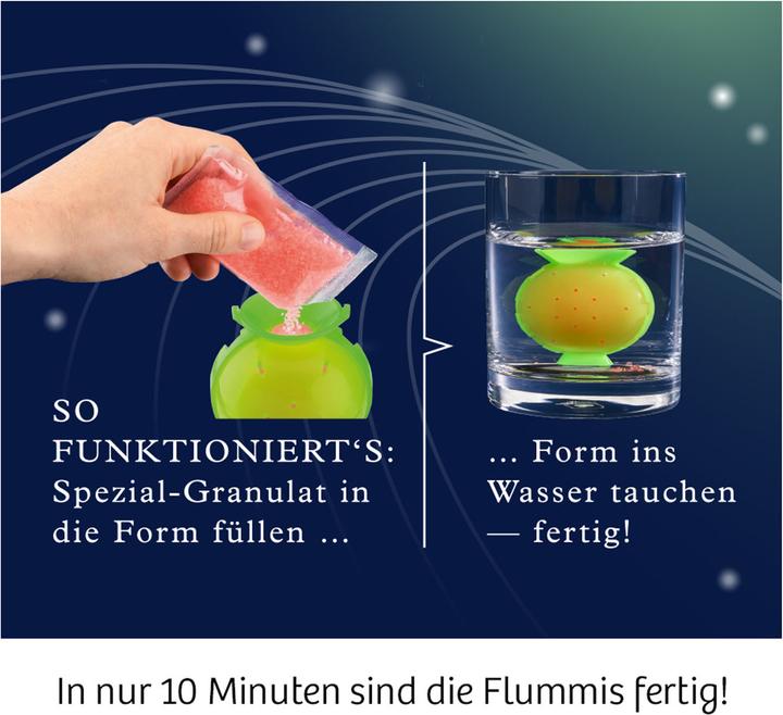 Actual product image Kosmos Cosmos Glow in the Dark production of bouncy balls