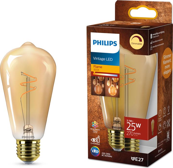Immagine prodotto Philips LED EyeComfort (E27, 3100 W, 250 lm, 1 x, F)