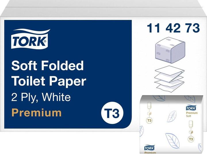 Produktbild Tork Soft Folded Toilet Paper 2 Ply (1 Stk.)