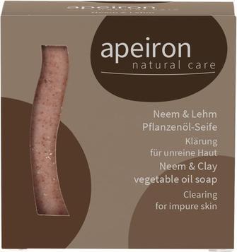 Apeiron Pflanzenölseife Neem & Lehm
