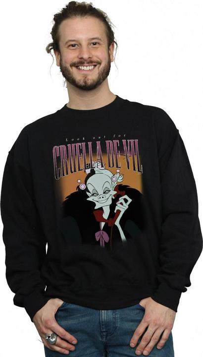 Immagine prodotto Disney Cruella De Vil Homage Felpa Uomo (L)