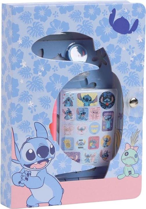 Stitch Papierwaren-Set Bunt 8 Stücke