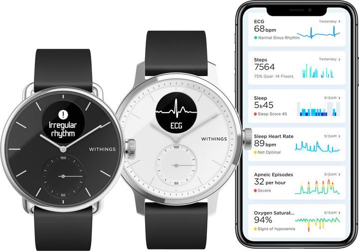Actual product image Withings ScanWatch (38 mm, 4G)