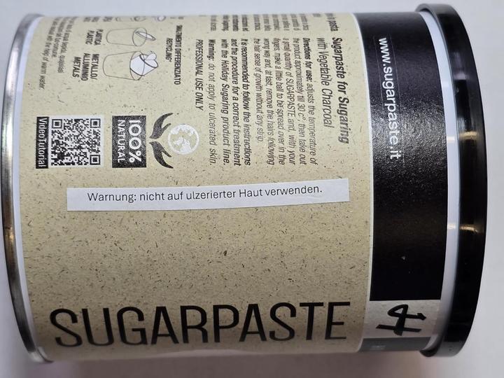 Produktbild Holiday Zuckerpaste Black Sugar, Soft, 1KG (1 x, 1000 g)