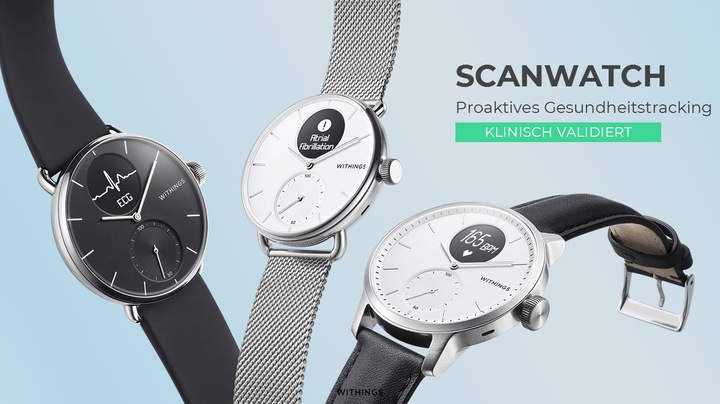 Produktbild Withings ScanWatch (38 mm, 4G)