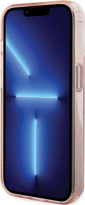 Actual product image Karl Lagerfeld KLHMP15XHMRSKCP iPhone 15 Pro Max 6.7" różowy/pink hardcase Ring Stand Karl&Choupettt (Apple iPhone 15 Pro Max)