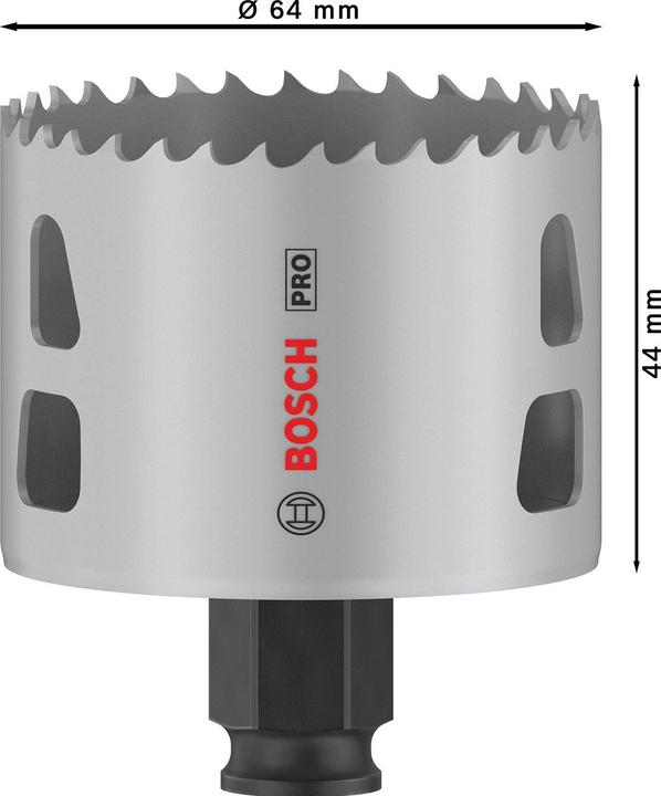 Produktbild Bosch Professional Zubehör PRO Multi Material PC Plus Lochsäge, 64 mm (64 Millimeter)