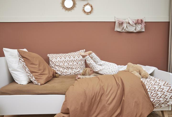 Productafbeelding Meyco Home jersey hoeslaken 160x200 toffee (160 x 200 cm)