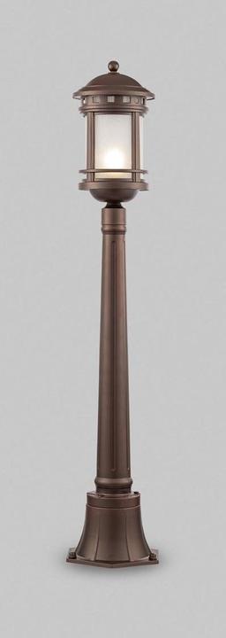 Produktbild Maytoni Salamanca Aussenstehleuchte E27 Mastleuchte Braun IP44 Glas (E27, IP44)