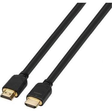 TTL Cavo HDMI Premium 5,0m, HDMI St./St. Ethernet, nero (HDMI-PQ-MM-5,0M-UF) (5 m), Cavo video