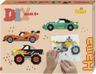 Actual product image Hama - Midi Gift Box Cars - (383162)