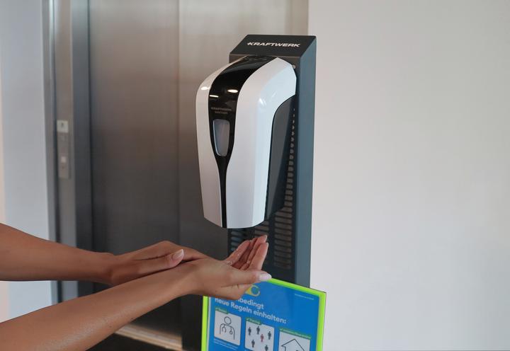 Produktbild Kraftwerk Desinfektionsspender