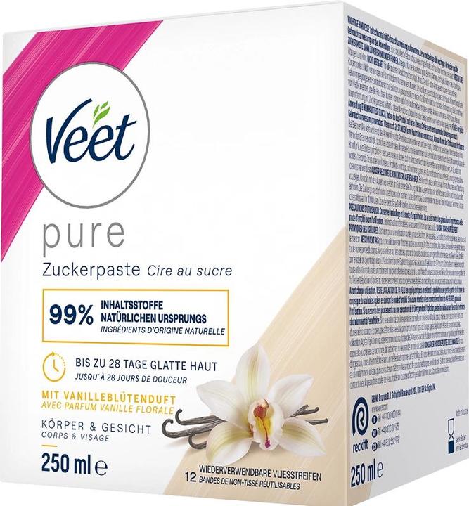 Actual product image Veet Sugaring sugar paste vanilla blossom (250 ml, 1 x, 440 g)