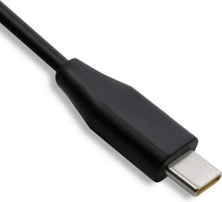 Actual product image Qoltec Ładowarka GaN POWER PRO | 1xUSB-C | 90W | 5-20V | 3-4.5A | Czarna (90 W, 1 portion)