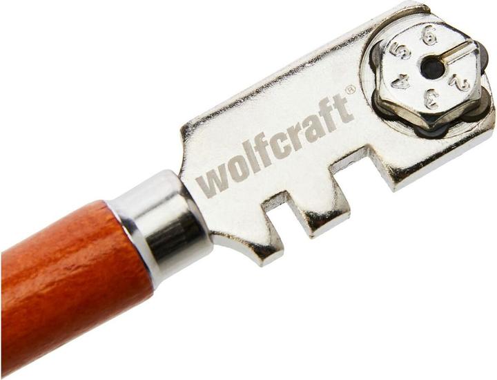 Produktbild wolfcraft 1 Glas- und Fliesenschneider Profi (135 mm)