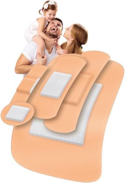 Produktbild Wundmed Erste-Hilfe-Set mit 36 Pflaster hautfarben in 5 Grössen