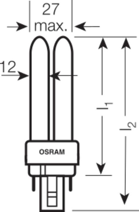 Actual product image Osram Energy saving lamp (G24q-3, 26 W, 1800 lm, 1 x, G)