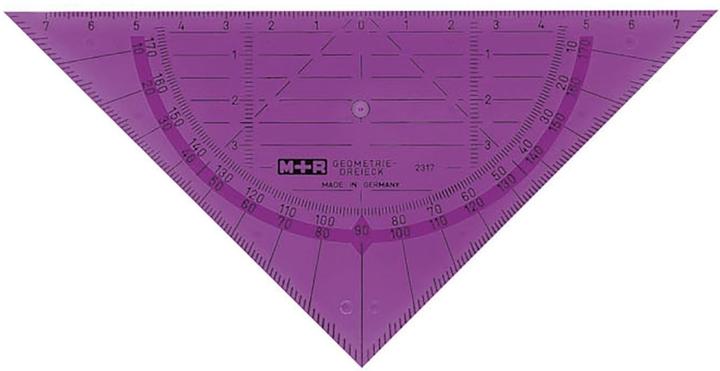 Produktbild M+r Geo-Dreieck sortiert (14 cm)
