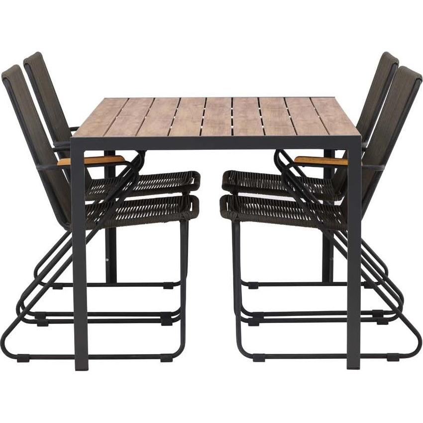 Thumbnail - Ebuy24, Gartentisch + Balkontisch, Gartenset Break 5-teilig (150 cm)