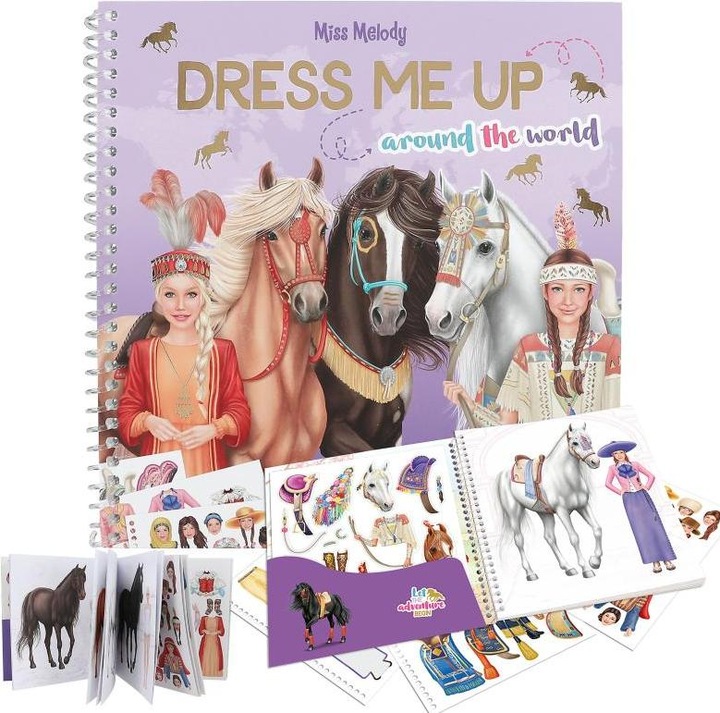 Actual product image Depesche Miss Melody - Dress me Up around the world - (412431)