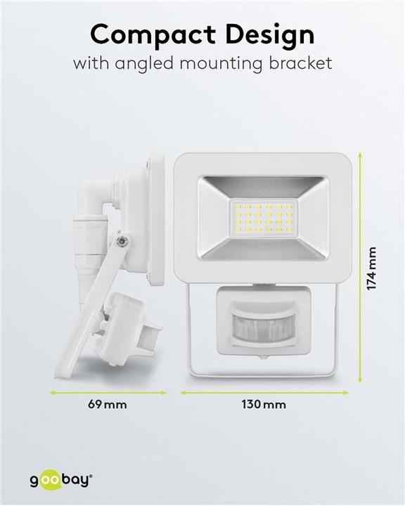 Produktbild Goobay LED-Aussenstrahler (1706 lm, IP44)